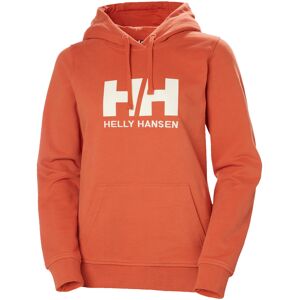 Sweatshirt à capuche logo femme Helly Hansen Orange - Publicité