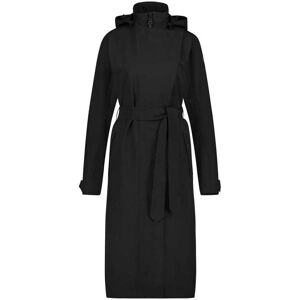 Veste imperméable long femme Agu Trench Coat Noir - Publicité