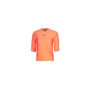 T-shirt Nike NSICN CLSH TOP SS MESH Orange EU S femmes - Publicité