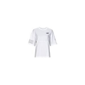 T-shirt Puma POWER COLORBLOCK Blanc US M,US S,US XS femmes - Publicité