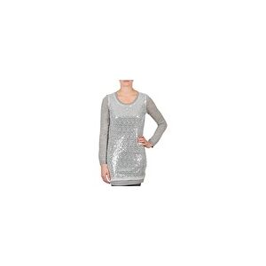 Tunique La City PULL SEQUINS Argenté EU S femmes