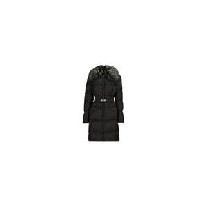 Doudounes Guess MARISOL LONG BELTED JACKET Noir EU S femmes