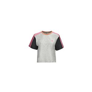 T-shirt adidas 3S CR TOP Gris EU XXL,EU S,EU M,EU L,EU XL,EU XS femmes - Publicité