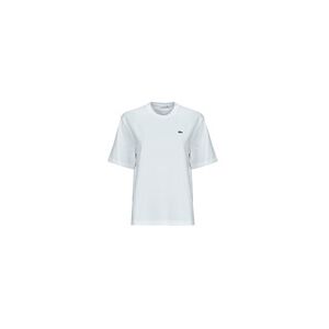 T-shirt Lacoste TF7215 Blanc FR 36,FR 38,FR 40,FR 42 femmes - Publicité