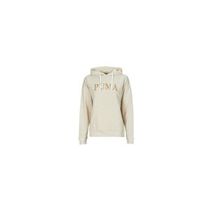 Sweat-shirt Puma PUMA SQUAD HOODIE TR Beige US L,US M,US S,US XS femmes - Publicité