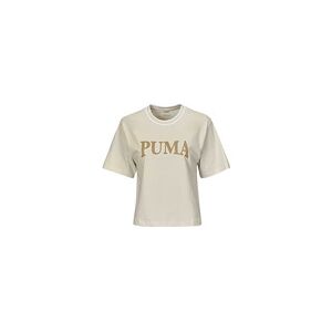 T-shirt Puma PUMA SQUAD GRAPHIC TEE Beige US L,US M,US S,US XS femmes - Publicité