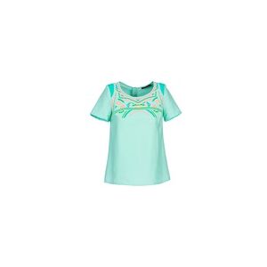 Blouses Color Block ADRIANA Bleu EU S femmes