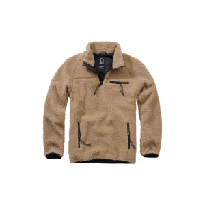 Brandit Veste Brandit Teddyfleece Troyer Camel -