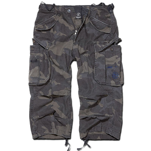 Brandit Short 3/4 Brandit Industry Vintage Camouflage Foncé -