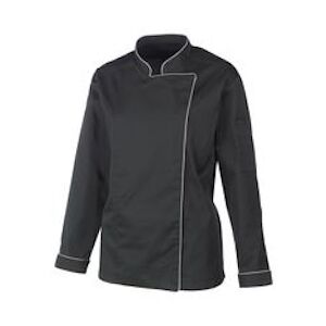 Metro PROFESSIONAL Veste de cuisine femme manches longues noir T.LL