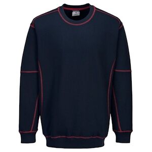 Portwest - Sweat-shirt bicolore ESSENTIEL Bleu / Rouge Taille M - Publicité