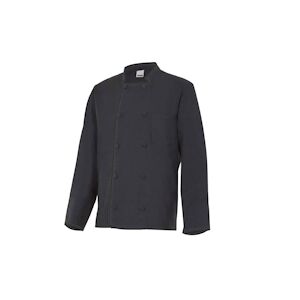 VELILLA Veste de cuisine manches longues avec ouvertures aux poignets VELILLA noir T.56 Velilla56