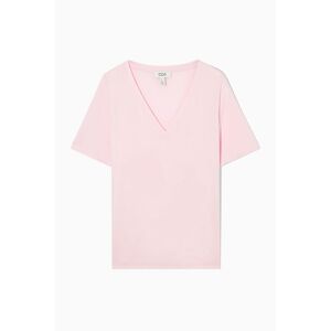 T-SHIRT COL EN V 24/7 ROSE CLAIR XXS female - Publicité