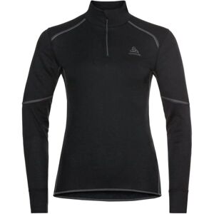 ODLO T-shirt Ml 1/2 Zip X-warm W - Noir - taille XL 2024 Noir XS Femme - Publicité