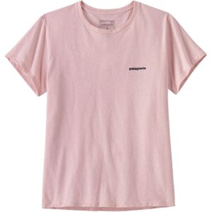 Patagonia P-6 Logo Responsibili-Tee - T-shirt femme P/6 Outline: Whisker Pink XS - Publicité