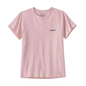 Patagonia P-6 Logo Responsibili-Tee - T-shirt femme P/6 Outline: Whisker Pink XS - Publicité