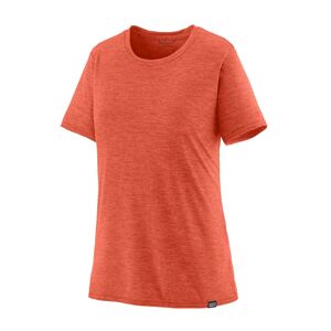 Patagonia Cap Cool Daily Shirt - T-shirt femme Pimento Red / Coho Coral X-Dye S - Publicité