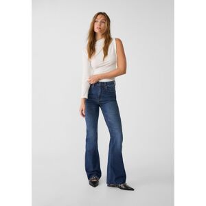 Stradivarius Jean flare slit  Denim 40