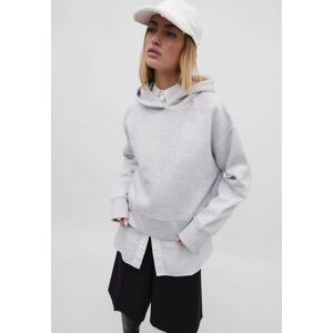 Stradivarius FR Stradivarius Sweat basic capuche  Gris mélangé XS - Publicité