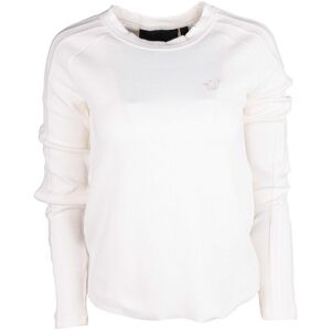 Tee shirt manches longues gaufré coudes ouverts coton stretch Femme ADIDAS - Publicité