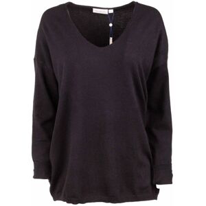 Pull manches longues col v loose uni Femme ONLY CARMAKOMA