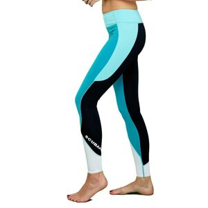 Upf 80 Leggings Woman Bleu L Bleu L unisex