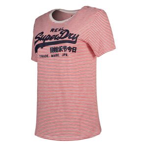 Superdry Vintage Logo Stripe Short Sleeve T-shirt Rouge XS Femme Rouge XS female - Publicité