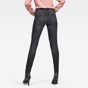 G-star Lynn Mid Waist Skinny Jeans Bleu 24 / 30 Femme Bleu 24 female - Publicité