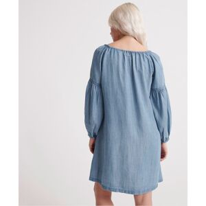Superdry Arizona Peek A Boo Short Dress Bleu M Femme Bleu M female - Publicité