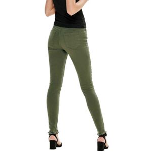 Only NOS ONLBLUSH Life Mid SK ANKRAW COL PNT Noos Jeans, Kalamata, XS Femme - Publicité