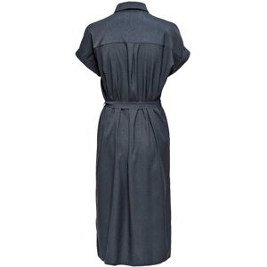 Only Hannover Shirt Woven Dress Bleu 40 Femme Bleu 40 female - Publicité