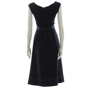 Dolce & Gabbana 732386 Midi Short Dress Noir 42 Femme Noir 42 female - Publicité
