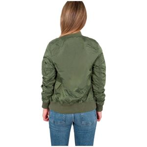 Alpha Industries Ma-1 Tt Jacket Vert S Femme Vert S female - Publicité