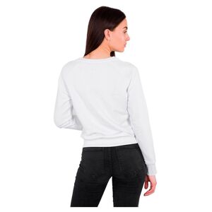 Alpha Industries New Basic Sweater Blanc XL Femme Blanc XL female - Publicité