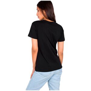 Alpha Industries Basic Small Logo Short Sleeve T-shirt Noir XL Femme Noir XL female - Publicité