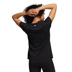Adidas 3 Bar Short Sleeve T-shirt Noir XS Femme - Publicité