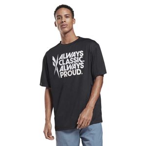 Reebok Pride Unisex Short Sleeve T-shirt Noir M Homme - Publicité