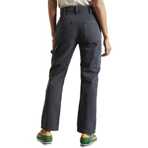 Superdry High Rise Carpenter Pants Bleu 26 / 32 Femme Bleu 26 female - Publicité