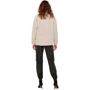 Only Bitten Life Cord Overshirt Argenté XL Femme Argenté XL female - Publicité