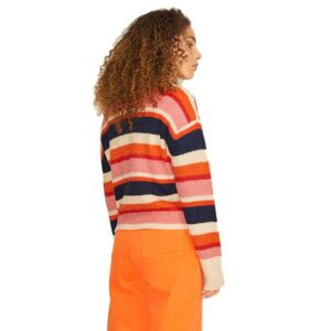 Jack & Jones Ember Fluffy Stripe Crew Neck Sweater Jjxx Multicolore S Femme Multicolore S female - Publicité