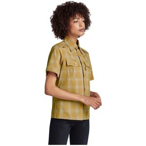 G-star Officer Short Sleeve Shirt Orange XS Femme Orange XS female - Publicité