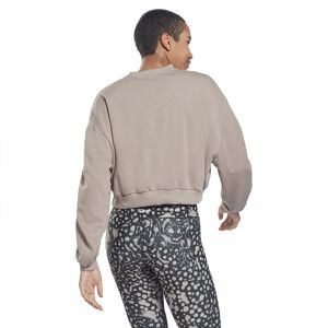 Reebok Knit Fashion Cover Up Sweatshirt Gris L Femme - Publicité