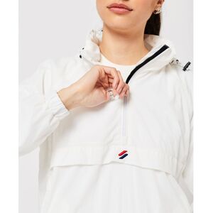 Superdry Code Essential Graphic Ovhead Jacket Blanc M Femme Blanc M female - Publicité