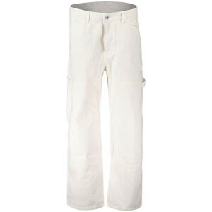 High Rise Carpenter Pants Blanc 30 / 32 Femme Blanc 30 female