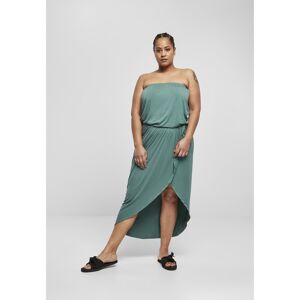 Urban Classics Bandeau Dress For Viscose (grandes Tailles) Vert 3XL Femme Vert 3XL female - Publicité
