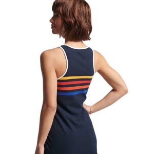 Superdry Vintage Stripe Vest Dress Bleu 2XS Femme Bleu 2XS female - Publicité