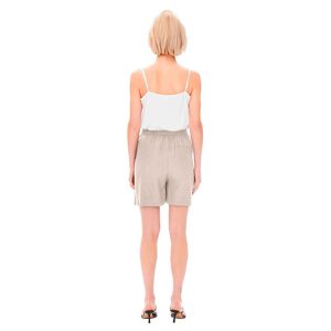 Only Tokyo Linen Blend High Waist Shorts Gris XL Femme Gris XL female - Publicité