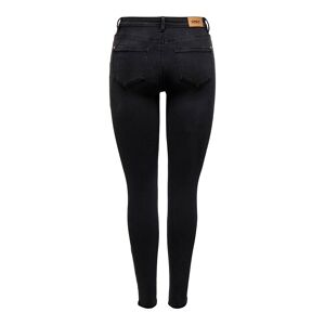 Only Wauw Skinny Jeans Noir L / 30 Femme Noir L female - Publicité