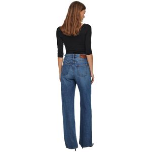 Only Hope Ex Wide High Waist Jeans Bleu 28 / 34 Femme Bleu 28 female - Publicité