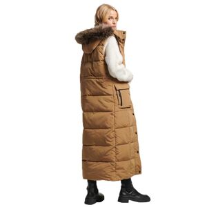 Superdry Vintage Ll Everest Fur Gilet Vest Marron XS Femme Marron XS female - Publicité